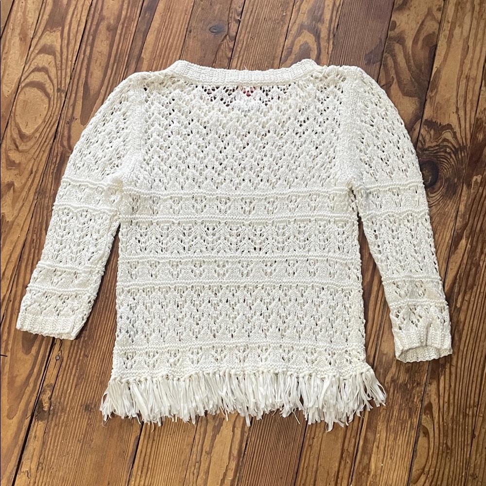 Ruby Rd. Ivory Knit Sweater - Picture 6 of 6